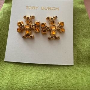 Tory Burch Gold Stud Earrings